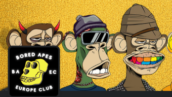 Bored Apes Europe Club – NFTs Going to the Moon in 2022!