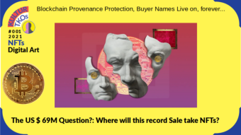 KULTUR TKOs Issue #001- ART & CRYPTO- US$69M+  JPEG Sales non-fungible token ID 40913