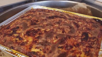 Foodbook #600 Traditional Greek mousaka