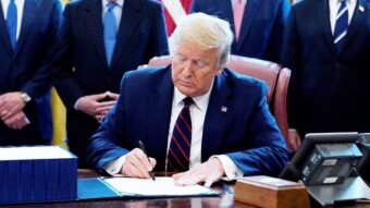 Trump Signs Relief Bill into Law