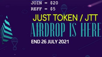 JustToken, Multi-Platform - This Airdrop Is Something You Really Don't Want To Miss, ends tomorrow!