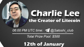 Charlie Lee x SatoshiClub AMA from 12 January