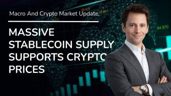 Daily ‌‌Macro + Crypto Update—Massive Stablecoin Supply Supports Crypto Prices
