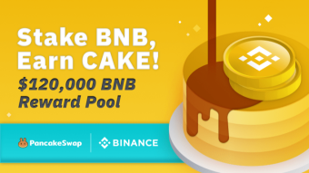 Binance Launches $120,000 BNB Reward Pool on PancakeSwap