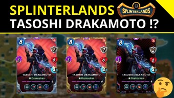 Splinterlands 🐉| Who is Tasoshi Drakamoto? The Next Voucher Card!