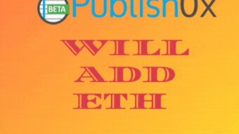 Publish0x will add ETH (Ethereum) on the Tipping system