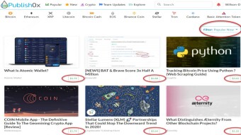Suggestions on the publish0x platform: Popular publish0x Articles VS General publish0x Articles!