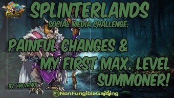 Splinterlands - Painful changes and my first max summoner!