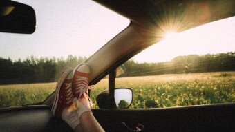 En un road trip