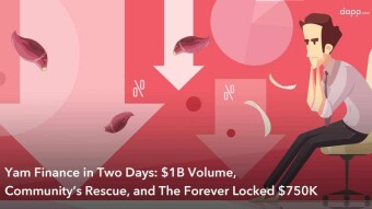 🍠Yam Finance in Two Days: $1B Volume, Community’s Rescue, $YAM Token Price Dropped 99% and The Forever Locked $750K