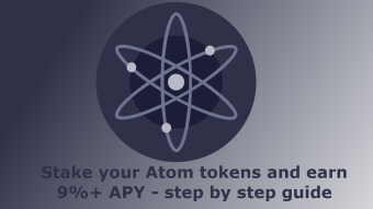 How to stake your ATOM and earn 9%+ APY - step by step guide