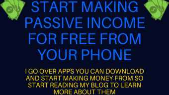 Free apps to use to start making money