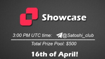 Join the AMA of Satoshi Club x Showcase. Rewards: 500 USDT, April 16th.
