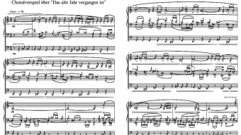 Prelude on "Das alte Jahr vergangen ist" [Philip Daniel; 2017]