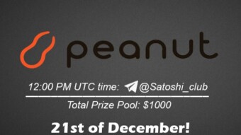 Join the AMA of Satoshi Club x Peanut Project. Rewards: 1000 USDT, December 21st.