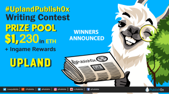 #UplandPublish0x Contest and Giveaway Winners Announced - $1,230 in ETH Rewarded!