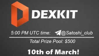 AMA Satoshi Club x DexKit, March 10th