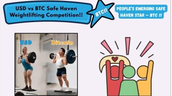 USD’s Safe Haven Crown Is Slipping — Bitcoin Steps Into the Spotlight!