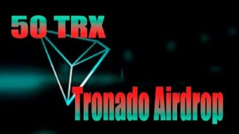 Tronado Airdrop 50 TRX