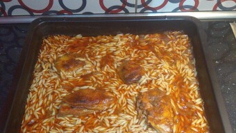 Foodbook #764 chicken and orzo casserole