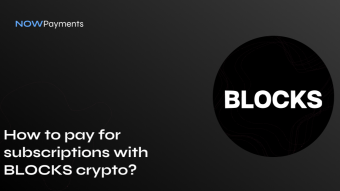 Subscriptions paid with BLOCKS