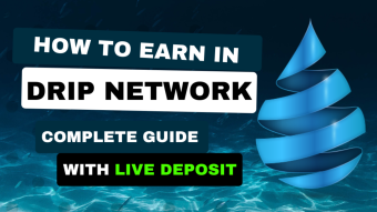 How to buy and earn in Drip network