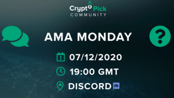 CryptoPick Announcement - New AMA Monday 07/12