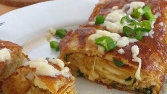 Foodbook #560 oven baked omelette