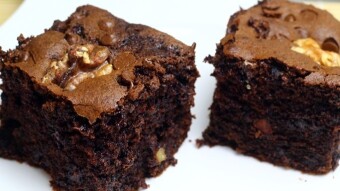 WALNUT BROWNIE, QUICK AND EASY!!