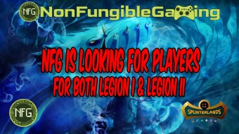Splinterlands: NFG Guild is looking for players!