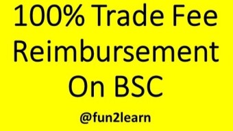 100% Exchange Fee Reimbursement On Binance Smart Chain