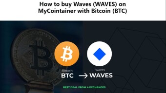 How to buy Waves (WAVES) on MyCointainer with Bitcoin (BTC)