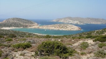 Greece - Islands - Cyclades - Amorgos - Beaches: Kalotaritissa.