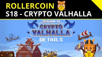 RollerCoin 🐹| New Event - Season 18 Crypto Valhalla!
