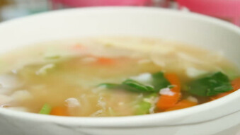 Delicious And Healthy Vegetable Soup Making Recipe