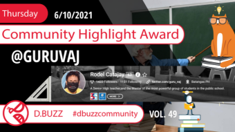 D.Buzz Community Highlight: @guruvaj