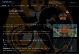 Publish0x adds night mode