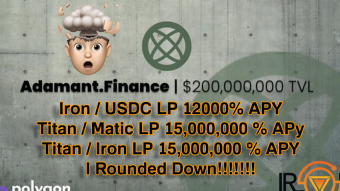 Adamant Finance and Iron Finance Combine For Huge Returns