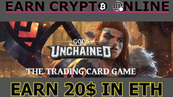 GodsUnchained, Blockchain Cardgame - Play to earn 20$ free ETH [EarnCryptoOnline]