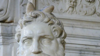 The horns of Moses