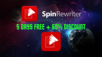 Spin Rewriter Review and Bonus - Get SpinRewriter and Bonuses with 60% Discount