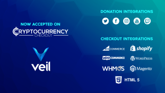 Payment gateway Cryptocurrency Checkout integrates Veil