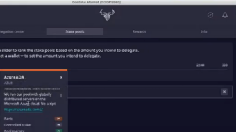 Cardano Delegation - Staking in Daedalus wallet
