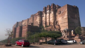 Incredible time travel - Fort Mehrangarh was built 500 years - Jodhpur, India