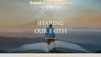 Episode 146: Sharing Our Faith - Sunday Scriptures