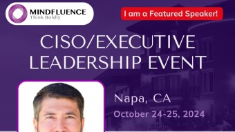 Speaking at the CISO and Executive Leadership Event