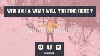 About Me - Shubham Bhardwaj