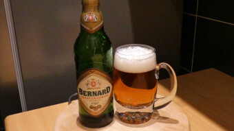 Bernard, one of the best Czech beers with long traditions - perfect for Bavarian pork knuckle, but also for homemade pizza