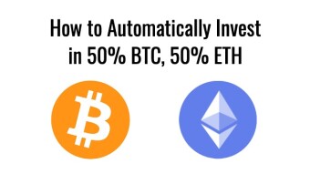 How to automatically invest in 50% in BTC, 50% in ETH?