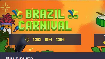 Rollercoin - Brazil Carnival mini event